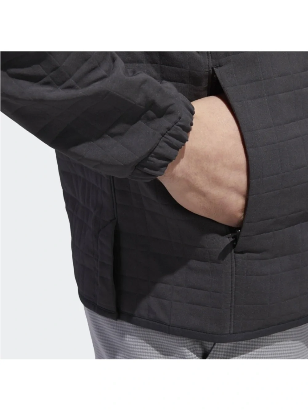 AdiPure By Adidas Men's Quilted Golf Jacket